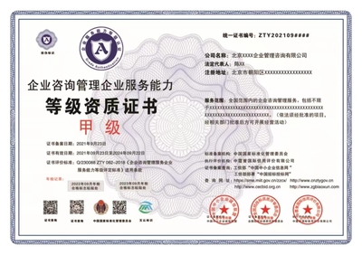 企業(yè)咨詢管理企業(yè)資質(zhì)證書(shū)申報(bào)時(shí)間